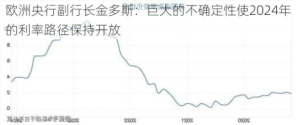 欧洲央行副行长金多斯：巨大的不确定性使2024年的利率路径保持开放