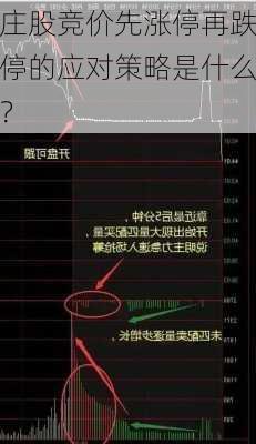 庄股竞价先涨停再跌停的应对策略是什么？