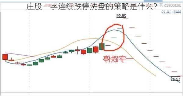 庄股一字连续跌停洗盘的策略是什么？