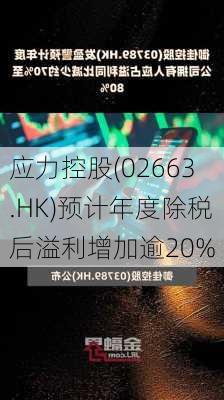 应力控股(02663.HK)预计年度除税后溢利增加逾20%