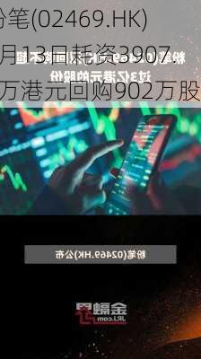 粉笔(02469.HK)6月13日耗资3907.8万港元回购902万股