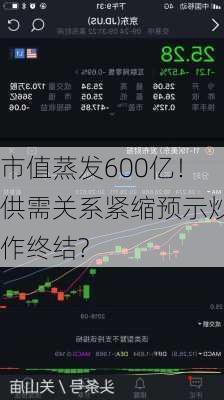 市值蒸发600亿！供需关系紧缩预示炒作终结?