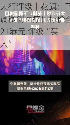 大行评级｜花旗：下调微创医疗目标价至21港元 评级“买入”