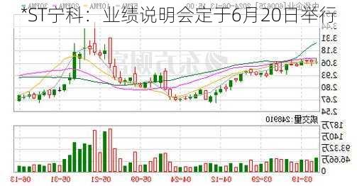 *ST宁科：业绩说明会定于6月20日举行