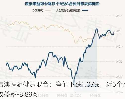 信澳医药健康混合：净值下跌1.07%，近6个月收益率-8.89%