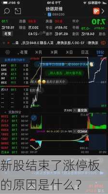 新股结束了涨停板的原因是什么？