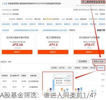 A股基金筛选：谁进入同类前1/4?