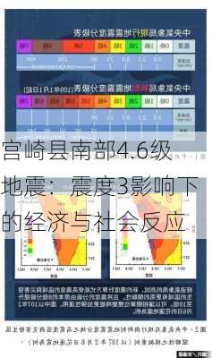 宫崎县南部4.6级地震：震度3影响下的经济与社会反应