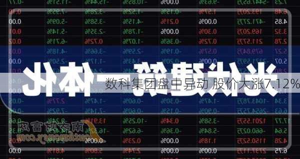 数科集团盘中异动 股价大涨7.12%