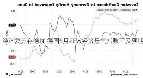 经济复苏存隐忧 德国6月ZEW经济景气指数不及预期