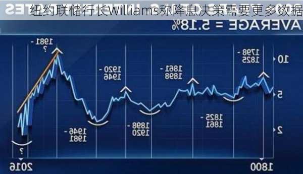 纽约联储行长Williams称降息决策需要更多数据