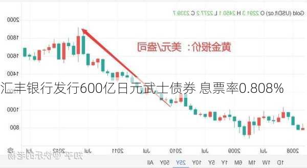 汇丰银行发行600亿日元武士债券 息票率0.808%