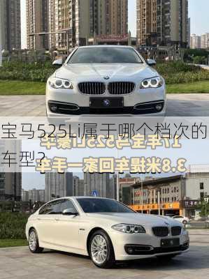 宝马525Li属于哪个档次的车型？