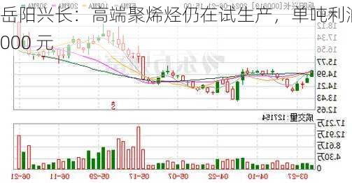 岳阳兴长：高端聚烯烃仍在试生产，单吨利润 2000 元