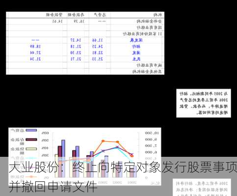 大业股份：终止向特定对象发行股票事项并撤回申请文件