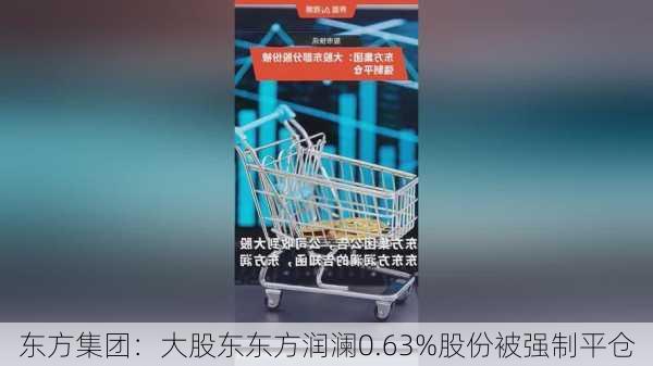 东方集团：大股东东方润澜0.63%股份被强制平仓