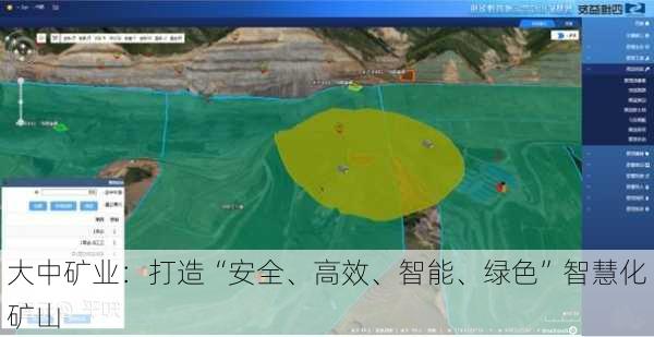 大中矿业：打造“安全、高效、智能、绿色”智慧化矿山