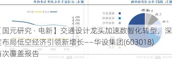 【国元研究 · 电新】交通设计龙头加速数智化转型，深度布局低空经济引领新增长——华设集团(603018)首次覆盖报告