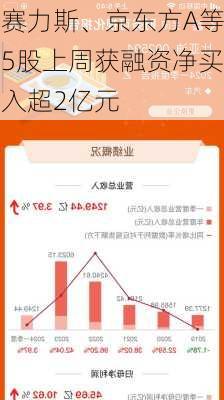 赛力斯、京东方A等5股上周获融资净买入超2亿元