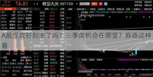 A股反攻时刻来了吗？三季度机会在哪里？券商这样看