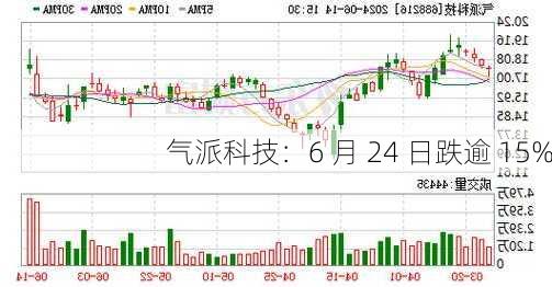 气派科技：6 月 24 日跌逾 15%