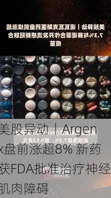 美股异动丨Argenx盘前涨超8% 新药获FDA批准治疗神经肌肉障碍