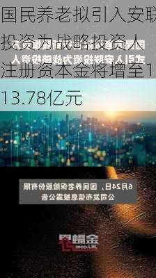 国民养老拟引入安联投资为战略投资人 注册资本金将增至113.78亿元