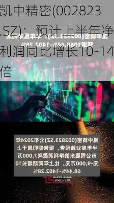 凯中精密(002823.SZ)：预计上半年净利润同比增长10-14倍