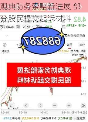 观典防务索赔新进展 部分股民提交起诉材料