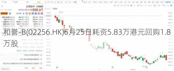 和誉-B(02256.HK)6月25日耗资5.83万港元回购1.8万股