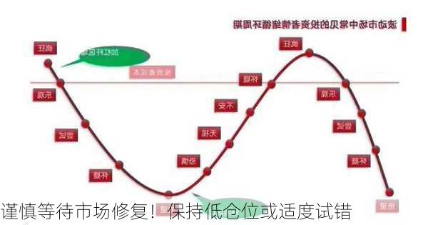 谨慎等待市场修复！保持低仓位或适度试错