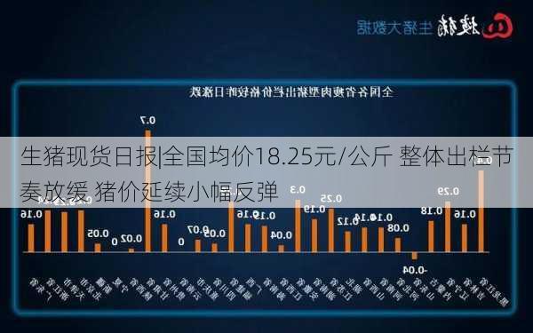 生猪现货日报|全国均价18.25元/公斤 整体出栏节奏放缓 猪价延续小幅反弹