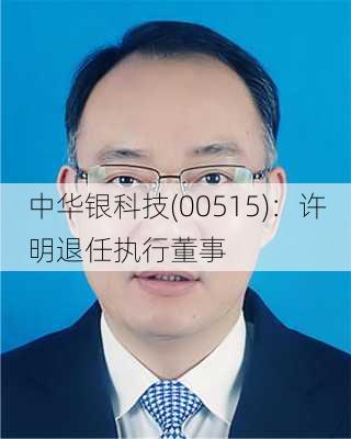 中华银科技(00515)：许明退任执行董事