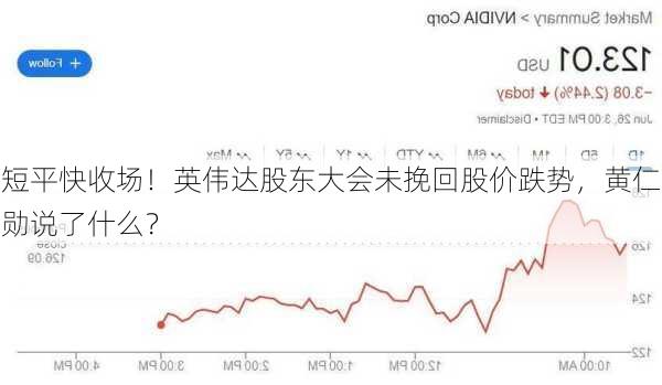 短平快收场！英伟达股东大会未挽回股价跌势，黄仁勋说了什么？