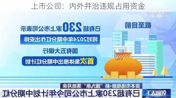 上市公司：内外并治违规占用资金