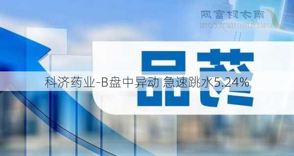 科济药业-B盘中异动 急速跳水5.24%