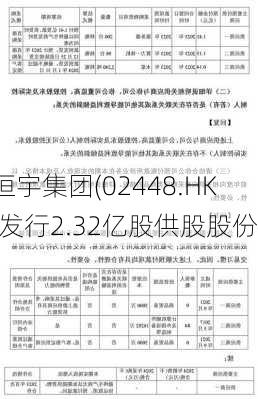 恒宇集团(02448.HK)发行2.32亿股供股股份