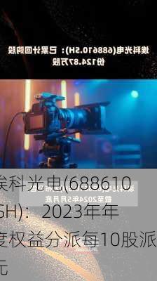 埃科光电(688610.SH)：2023年年度权益分派每10股派2元