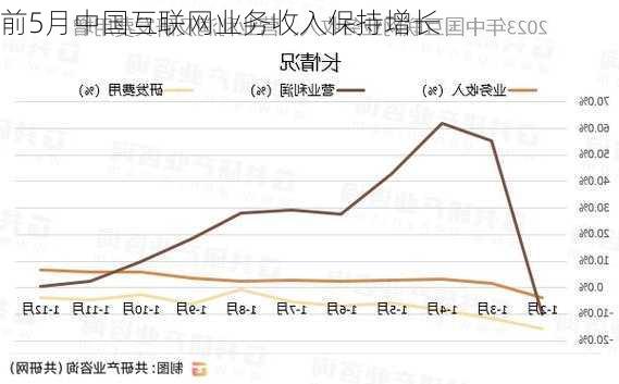 前5月中国互联网业务收入保持增长