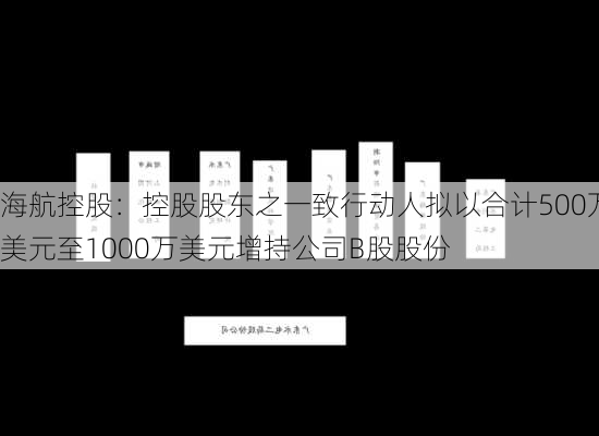 海航控股：控股股东之一致行动人拟以合计500万美元至1000万美元增持公司B股股份