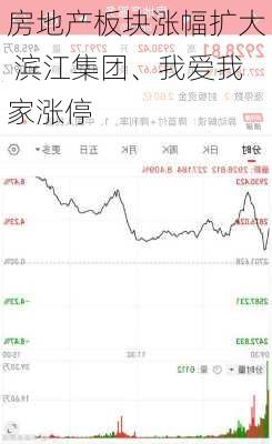 房地产板块涨幅扩大 滨江集团、我爱我家涨停