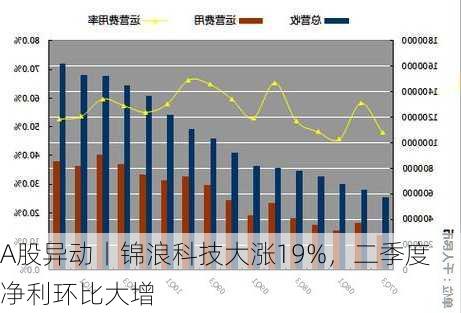 A股异动丨锦浪科技大涨19%，二季度净利环比大增