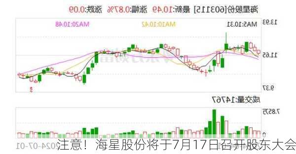 注意！海星股份将于7月17日召开股东大会