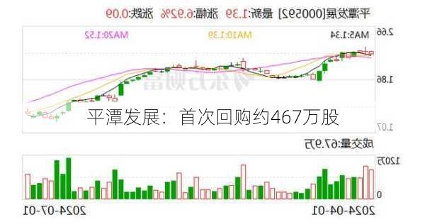 平潭发展：首次回购约467万股