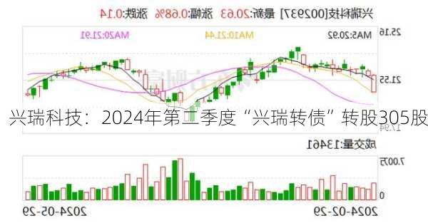 兴瑞科技：2024年第二季度“兴瑞转债”转股305股