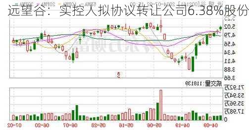 远望谷：实控人拟协议转让公司6.38%股份