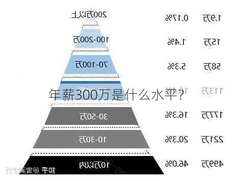 年薪300万是什么水平？