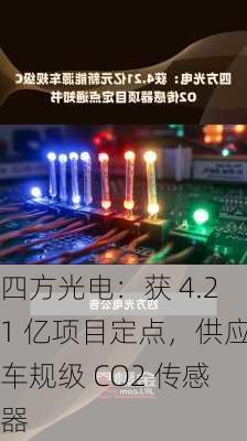 四方光电：获 4.21 亿项目定点，供应车规级 CO2 传感器