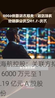 海航控股：关联方拟增持 6000 万元至 1.19 亿元 A 股股份