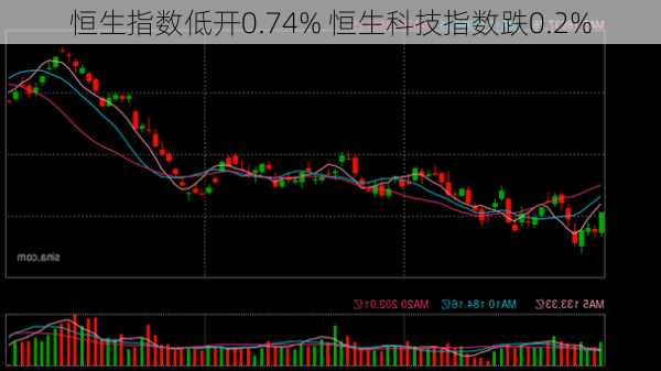 恒生指数低开0.74% 恒生科技指数跌0.2%